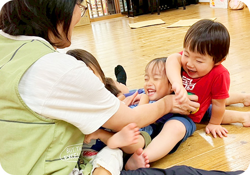 一人ひとりに寄り添い、見守る保育